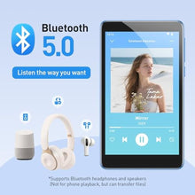 Load image into Gallery viewer, AGPTEK 96GB MP3 Player with Bluetooth and WiFi, T08 4'' Android MP4 Player_439