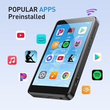Load image into Gallery viewer, AGPTEK 96GB MP3 Player with Bluetooth and WiFi, T08 4'' Android MP4 Player, Black_87