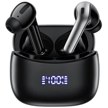 Load image into Gallery viewer, AI Translation Earbuds Real Time 164 Languages Translator Ear Buds Audifonos Traductores Ingls Espaol 70H Playtime Wireless Earphones AI Bluetooth Headphones for Travel Meeting Learning Black_1