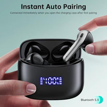 Load image into Gallery viewer, AI Translation Earbuds Real Time 164 Languages Translator Ear Buds Audifonos Traductores Ingls Espaol 70H Playtime Wireless Earphones AI Bluetooth Headphones for Travel Meeting Learning Black_1716