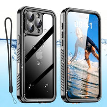 Load image into Gallery viewer, AICase Compatible with iPhone 16 Pro Max Case Waterproof, Clear Water Proof Built-in Screen Protector Shockproof Dustproof Snowproof Full Body Rugged Underwater Phone Case_1