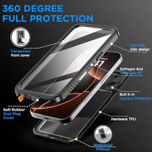 Load image into Gallery viewer, AICase Compatible with iPhone 16 Pro Max Case Waterproof, Clear Water Proof Built-in Screen Protector Shockproof Dustproof Snowproof Full Body Rugged Underwater Phone Case_905