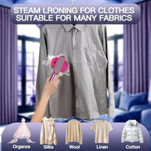 Load image into Gallery viewer, AICase Jack Travel Steamer for Clothes,100-220V Portable Flash Iron,15s Heat Up,Rose Steamer Iron 2 In 1, Hand Steamer for Clothes Travel Size,Large Ceramic Heat Panel,for Global and Europe, RoseRed_725