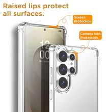 Load image into Gallery viewer, AICase Mirror Case for Samsung Galaxy S25 Ultra, Mirror for Girls Women Makeup, Cute Glossy Hard Mirror Back+Clear Soft TPU Bumper Slim Fit Anti-Drop Shockproof Protective Phone Cover, DMirror_2050