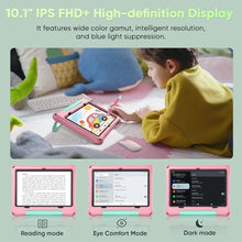 Load image into Gallery viewer, aiprotablet Kids Tablet, Android 16 Tablet for Kids 10 inch Octa-Core 2.2GHz with Case, 30GB RAM 64GB ROM, 2TB Expand, Parental Control, Dual Camera, BT, WiFi, with Keyboard Mouse Stylus, Gift (Pink)_2258