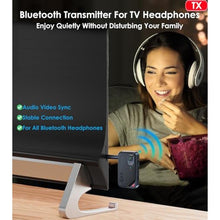 Load image into Gallery viewer, Airplane Bluetooth Adapter for AirPods Headphones AUX Adapter, Black_4591