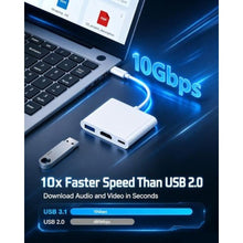 Load image into Gallery viewer, AIRSKY USB-C Digital AV Multiport Adapter, USB C to HDTV Adapter, WhiteIN_630