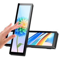 Load image into Gallery viewer, AISHICHEN Mini Monitor for PC, Upgraded 8.8 Inch Small Touchscreen Monitor 1920x480 Stretched Bar Monitor, Sensor Panel Temperature LCD Display, IPS USB Mini Screen for RPi, AIDA64 ARGB Computer Case_1