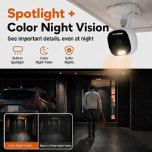Load image into Gallery viewer, AlfredCam Plus 2 Outdoor Security Camera, Dual-Band WiFi, Motion Detection, White_822