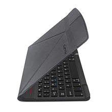 Load image into Gallery viewer, ALLIFE Universal Ultra Light Slim Portable Wireless Bluetooth 3.0 Keyboard for iOS iPad iPad Air, Pro, Mini, Android, Windows Tablets PC Smartphone with Protection Case Stand, Black_7071