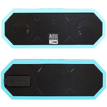 Load image into Gallery viewer, Altec Lansing Jacket H2O 2 - Waterproof Bluetooth Speaker with 3.5mm Aux Port, IP67 Certified & Floats in Water, Compact & Portable Speaker for Travel & Outdoor Use, 8 Hour Playtime, AquaBlue_2715
