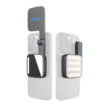 Load image into Gallery viewer, Amaran Go Magnetic Selfie Phone Light (Blue) Compatible with MagSafe & Qi2, Dual LED Adjustable Mirror Light, CCT 2700K-6500K, for Selfies, Makeup, Content Creation_1