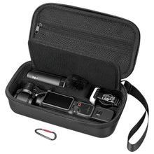 Load image into Gallery viewer, AMAZEAR Portable Carry Case for DJI OSMO Pocket 4 / Xtra Muse, Pocket4 Accessories Hard Shell Bag for Protection, Storage, Organizer, with Shoulder Strap, Black_1