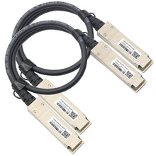 Load image into Gallery viewer, 200G QSFP56 to QSFP56 PAM4 Ethernet Passive Direct Attach Copper Twinax Cable Compatible with Arista CAB-Q56-Q56-3M (3m / 9.84ft)