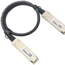 Load image into Gallery viewer, 200G QSFP56 to QSFP56 PAM4 Ethernet Passive Direct Attach Copper Twinax Cable Compatible with Arista CAB-Q56-Q56-3M (3m / 9.84ft)