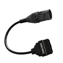 Load image into Gallery viewer, AMHTDOL OBD2 Adapter for BMW 10Pin GS-911 Male to 16Pin Male OBD Cable, Black_1322