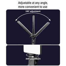 Load image into Gallery viewer, Andoer M16 RGB LED Video Light, Photography Light 3000K-9900K Dimmable with 20 FX Effects, Phone Holder Clamp and Cold Shoe Adapter for Live Streaming Youtube_17