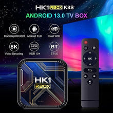 Load image into Gallery viewer, Android 13.0 TV Box, Android Box 2026 with 3D 8K 4GB RAM 32GB ROM RK3528, black_162