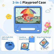 Load image into Gallery viewer, Android 15 Kids Tablet 10.1 Inch, Octa-Core Processor, Case Included,Blue_1321