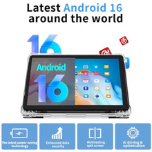 Load image into Gallery viewer, Android 16 10 inch Tablets, 20GB RAM 128GB ROM 2TB Expandable, 2GHz Octa-core Processor, 2 in 1 Tablet with Stylus Mouse Keyboard Case, 5G WiFi6, BT 5.0, 6000mAh, Widevine L1, GMS, Black_349