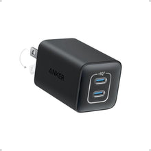Load image into Gallery viewer, Anker Nano 47W Fast Charger USB C, 2-Port Compact Foldable USB C GaN Charger for iPhone 17/16, Galaxy, Pixel, Compatible with MagSafe (Black)_1