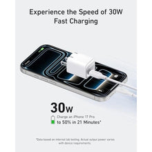 Load image into Gallery viewer, Anker Nano Phone Charger, USB C GaN Charger 30W, PIQ 3.0 Foldable PPS Fast Charger USB C for iPhone 17 / 16 and more series, Galaxy, iPad, Compatible with MagSafe, MistyBlue_8575