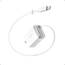 Load image into Gallery viewer, Anker Nano Retractable USB C Charger Block, Compact 35W Phone Charger, White_1