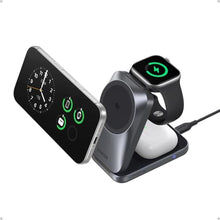 Load image into Gallery viewer, Anker Prime 25W Qi2.2-Certified Palm-Sized 3-in-1 Foldable MagSafe Charger, PhantomGray_1