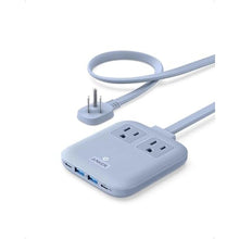 Load image into Gallery viewer, Anker Travel Power Strip, Anker Nano 67W Max 6-in-1 USB C Charger, 2 USB C, IceLakeBlue_1