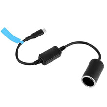 Load image into Gallery viewer, Anker USB C to Cigarette Lighter Adapter - 12V/18W Power Cable for Car LED Light, Dash Cam, GPS, black_1