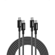 Load image into Gallery viewer, Anker USB C to USB C Cable, 100W Fast Charging Cable (2-Pack, 10 ft, Black)_1