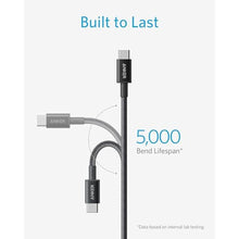 Load image into Gallery viewer, Anker USB C to USB C Cable, 100W Fast Charging Cable (2-Pack, 10 ft, Black)_1120