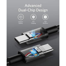 Load image into Gallery viewer, Anker USB C to USB C Cable, 100W Fast Charging Cable (3-Pack, 6 ft, Black)_1119