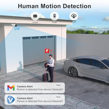 Load image into Gallery viewer, Anpviz 4MP PoE Security IP Bullet Camera with Microphone/Audio Outdoor, IRNightVision_154