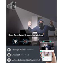 Load image into Gallery viewer, ANRAN Security Cameras Wireless Outdoor,2K Battery Powered Indoor Camera, BatteryCameraMP_342