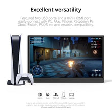 Load image into Gallery viewer, Anyuse 15.6" FHD IPS USB-C HDMI Portable Monitor, black_426