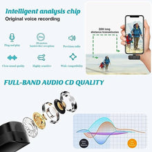 Load image into Gallery viewer, Aolemoa Wireless Microphone for iPhone iPad, Wireless Lavalier Microphone, Mini Mic Clip-on Microphones for Video Recording, Live Stream, Interview, Tiktok, Vlog, Podcast, YouTube, 2 Pack, Black_7283