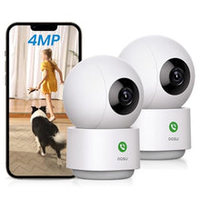 Load image into Gallery viewer, aosu 4MP Indoor Security Camera - Baby & Pet Monitoring with 5/2.4 GHz WiFi_1