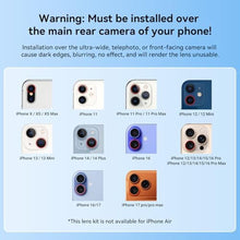 Load image into Gallery viewer, APEXEL 10X Tele-Macro Pro Dual Lens 2-in-1 Compatible with iPhone 17 Promax, Black_597