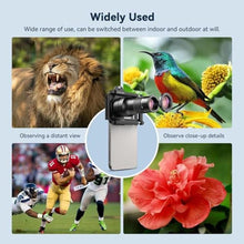 Load image into Gallery viewer, APEXEL 2-in-1 Telephoto Lens & 150mm Macro Lens for | 6X Telephoto and Macro Lens Kit with Universal Clip | Compatible with 16/15/14/13 Pro/Max, Samsung and Android Smartphones, Black_984