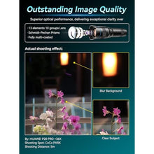 Load image into Gallery viewer, APEXEL 36x Telephoto Lens Compatible with iPhone 15 Pro, BLACKP_821