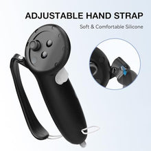 Load image into Gallery viewer, APEXINNO Extended Handle Controller Grips Cover for Meta Quest 3 VR Accessories, Extension Controller Protector Cover Skin with Adjustable Hand Straps, Battery Opening Design for Oculus Quest 3_348