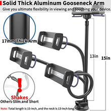 Load image into Gallery viewer, APPS2Car Upgraded Tablet Car Mount for iPad Truck Holder Long Arm Extension Strong Suction Cup Windshield Mount for 7-13 Inch Tablet iPad Pro Air Mini_8549