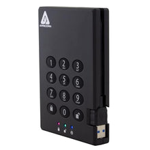 Load image into Gallery viewer, Apricorn 1TB Aegis Padlock USB 3.0 256-bit AES XTS Hardware Encrypted Portable External Hard Drive (A25-3PL256-1000), Multicolor_8666