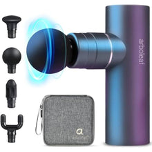 Load image into Gallery viewer, arboleaf Massage Gun Deep Tissue, Full-Metal Electric Portable Hand Held Massager Gun with Case for Back, Body Sore Muscles, Pain Relief, Office, Home, Athletes, MediumGray_1