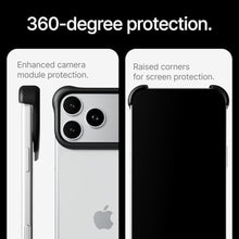 Load image into Gallery viewer, Arc Pulse Compatible with iPhone 17 Pro Max Phone Case (2025), Minimalist Protective Shock Absorption Aerospace Grade Aluminum Shells + Elastomer Inlays Easy Fit 6.9 inch (Aluminum Matte Black)_50