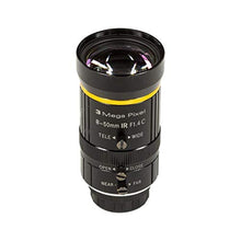 Load image into Gallery viewer, Arducam 8-50mm C-Mount Zoom Lens for IMX477 Raspberry Pi HQ Camera, with C-CS Adapter, Industrial Telescope Lens, VarifocalRpiCMountLensWithCCSadapter_1
