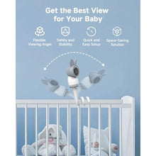 Load image into Gallery viewer, Arenti Baby Monitor Mount, Flexible Camera Holder for AInanny B2 A4 D3 P2Q, black_791