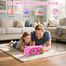Load image into Gallery viewer, ascrecem Kids Tablets 7 Inch Android 15 Toddler Tablet for Kids with 2.4G+5G WiFi6 Penta Core 6GB RAM 32GB ROM Childrens Tablet Dual Camera 128GB Expandable Parental Control Educational Games (Pink)_485