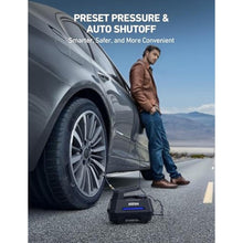 Load image into Gallery viewer, AstroAI AIRUN H Tire Inflator Portable Air Compressor,Fast Inflation Electric Air Pump for Car Tires-Car Accessories,9.8Ft Cord-12VDC-Powered Auto Shut-Off with Digital Pressure Gauge,LED Light,Blue_163